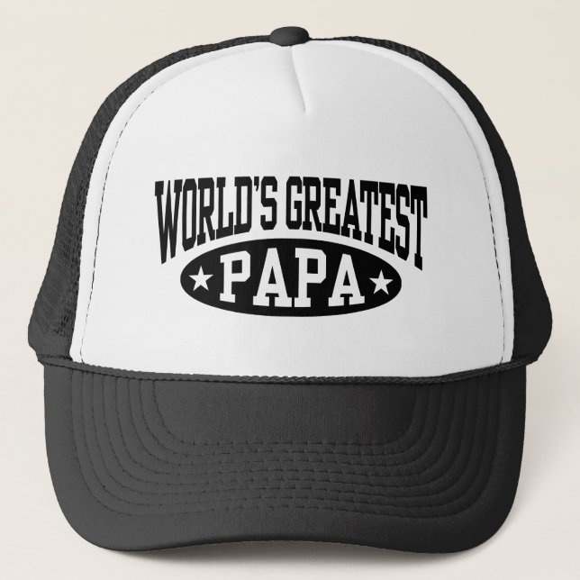 Casquette Le plus grand Papa du monde (Devant)