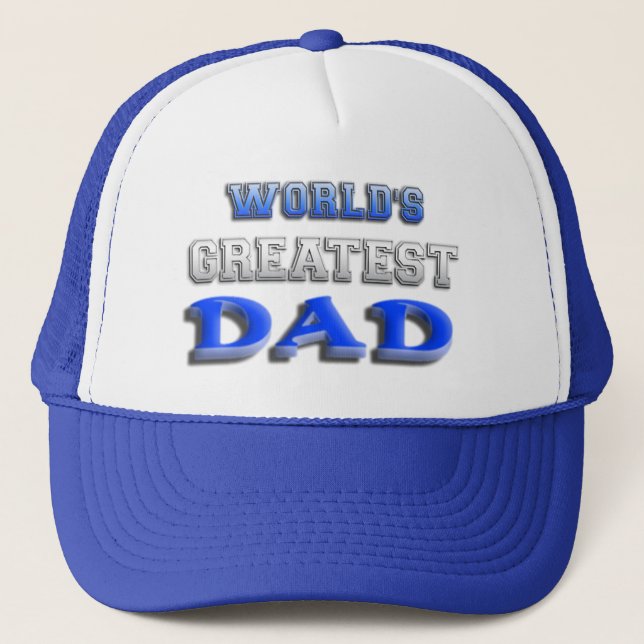 Casquette Le plus grand papa du monde (Devant)