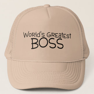 Casquette Le plus grand patron des mondes