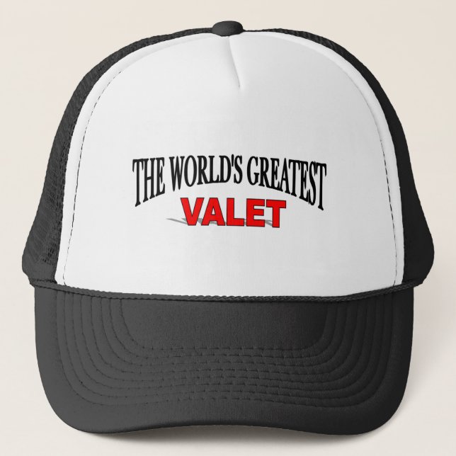 Casquette Le plus grand valet du monde (Devant)