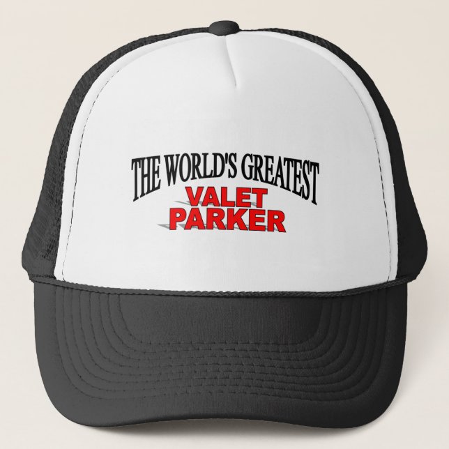 Casquette Le plus grand valet Parker du monde (Devant)