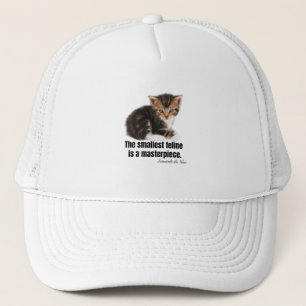 Casquette Le plus petit félin est un chef-d'oeuvre.