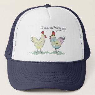 Casquette Le poulet drôle était un oeuf de Pâques