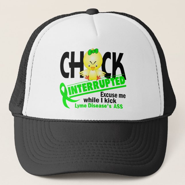 Casquette Le poussin a interrompu la maladie de 2 Lyme (Devant)