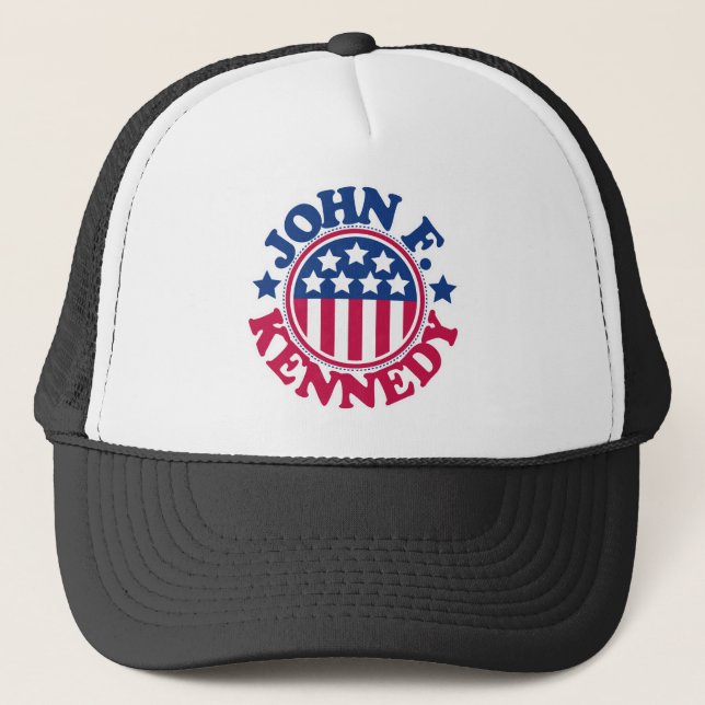 Casquette Le Président John F. Kennedy des USA (Devant)