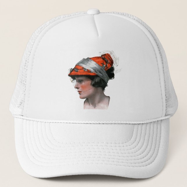Casquette Le profil de la femme (Devant)