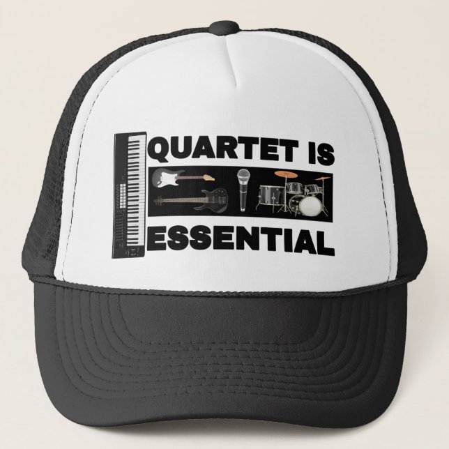 CASQUETTE LE QUARTET EST ESSENTIEL (Devant)