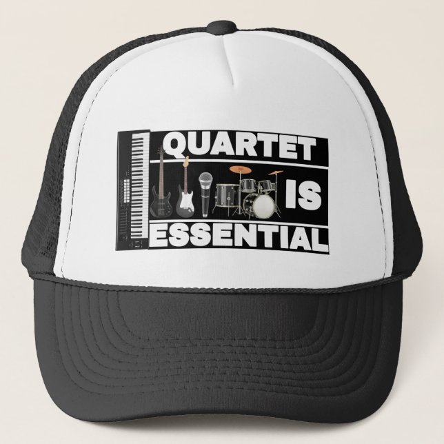 CASQUETTE LE QUARTET EST ESSENTIEL (Devant)