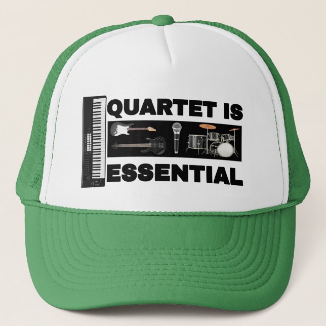 CASQUETTE LE QUARTET EST ESSENTIEL (Devant)