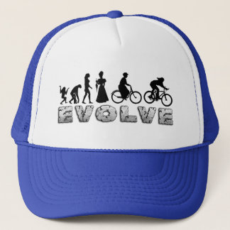 Casquette Le recyclage des femmes d'évolution