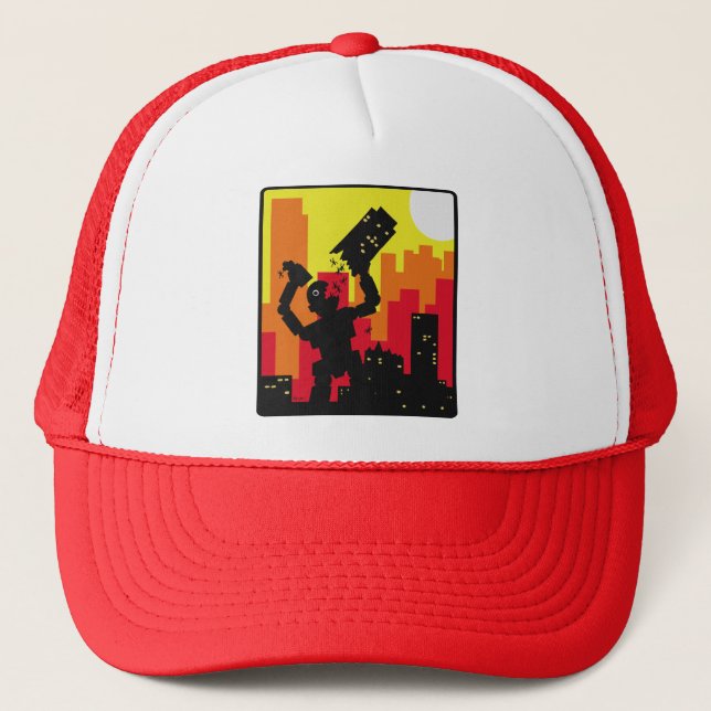 Casquette Le robot détruisent (Devant)