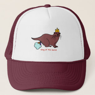 Casquette Le roi de la loutre du monde