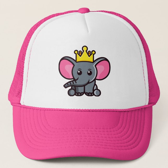 Casquette Le roi des éléphants (Devant)