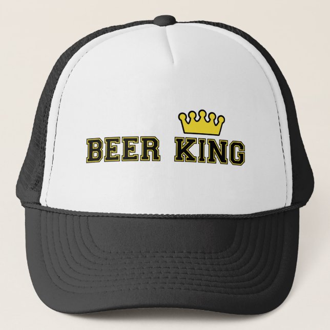 Casquette Le Roi Hat de bière avec la couronne (Devant)