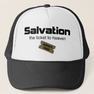 Casquette Le salut est le seul billet au ciel