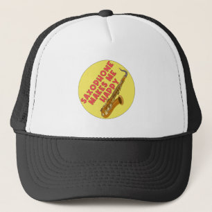 Casquette Le Saxophone Me Rend Heureux