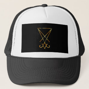 Casquette Le sigil d'or de Lucifer