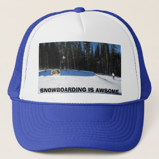 CASQUETTE LE SNOWBOARDING EST IMPRESSIONNANT