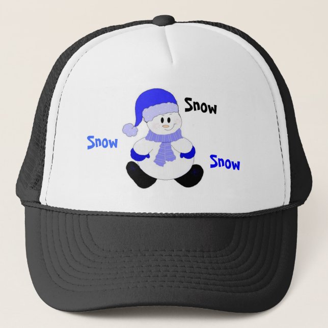 Casquette Le Snowman Apporte La Neige (Devant)