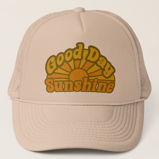 Casquette Le soleil du jour (Devant)