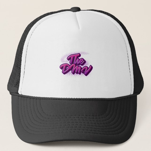 Casquette Le style de graffiti DMV (DC, Maryland, Virginie) (Devant)