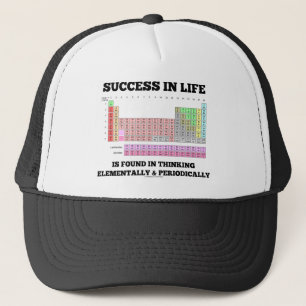Casquette Le succès dans la vie est trouvé en pensant