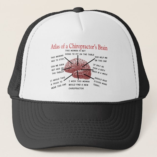Casquette Le T-shirt de Funny Chiropractor (Devant)