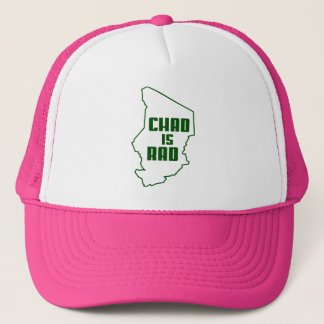 Casquette Le Tchad est contour vert de rad