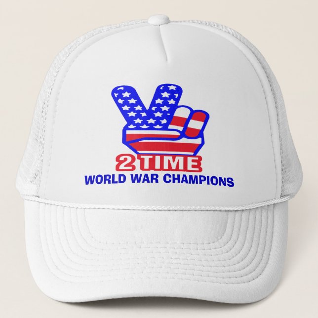 Casquette Le temps deux de nouveau à la guerre mondiale (Devant)