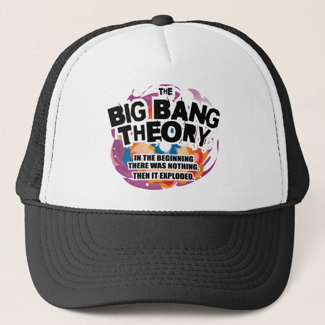 Casquette Le théorie du Big Bang (Devant)