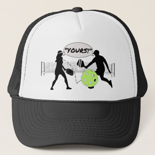 Casquette "Le tien !" Double Pickleball (Devant)