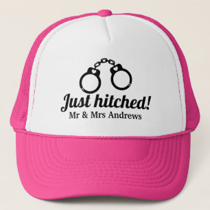 Casquette Le trucker de Just hitched Handcuffs a fait le tou