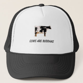 Casquette le vache-bourdonnement, vaches sont des buddhas