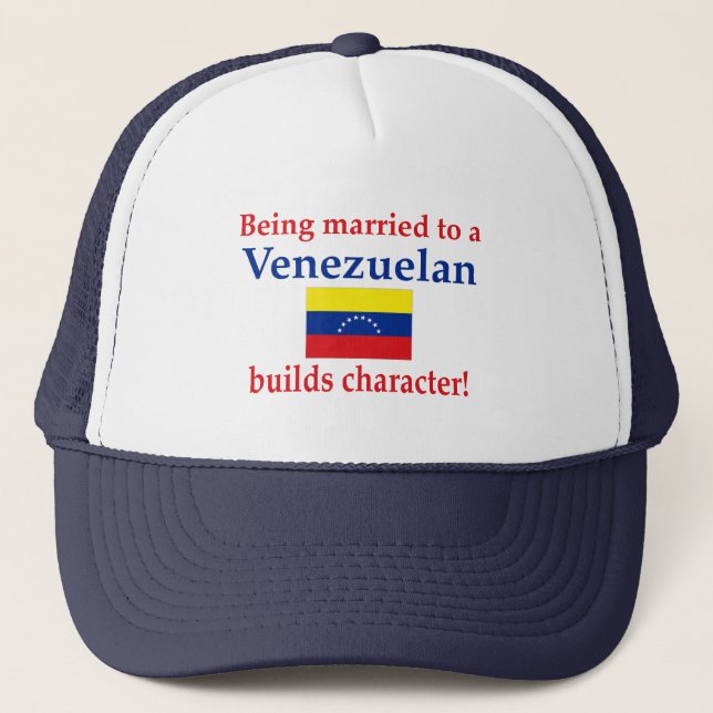 Casquette Le Vénézuélien établit le caractère (Devant)