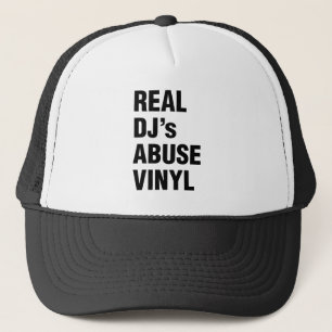 CASQUETTE LE VINYLE DE LA VIOLENCE DE VÉRITABLE DJ