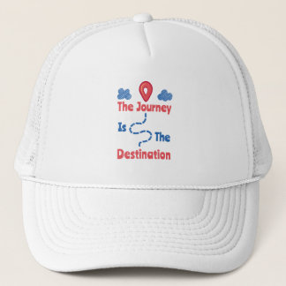 Casquette Le voyage est la destination