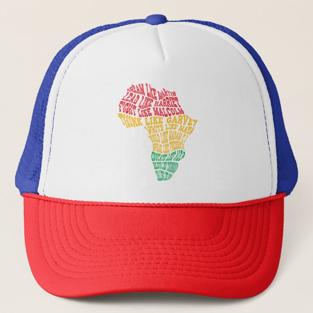 Casquette Leaders du Mois de l'histoire des Noirs Mois de l' (Devant)