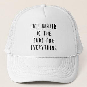 Casquette L'eau chaude est le remède à tout