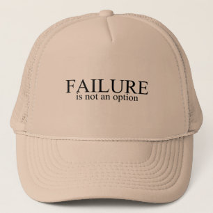 Casquette L'échec n'est pas une option