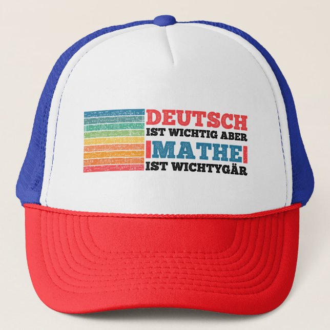 Casquette L'École Est Importante, Mais Les Maths Sont Import (Devant)
