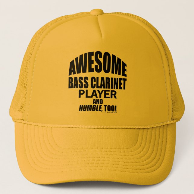 Casquette Lecteur Clarinet de basse génial (Devant)