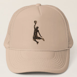 Casquette Lecteur de basketball slunk avec texte intégral