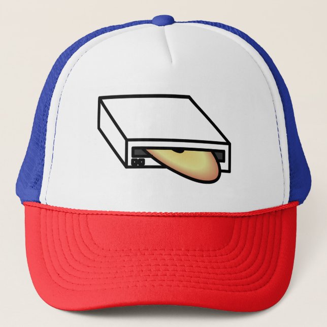 Casquette Lecteur DVD (Devant)
