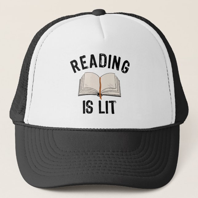 Casquette Lecture est faible - littérature lecture livres Vi (Devant)