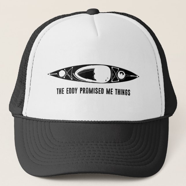 Casquette L'Eddy M'a Promis Des Choses Kayak (Devant)