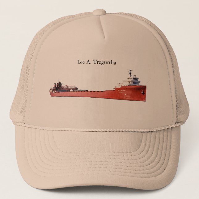 Casquette Lee A. Tregurtha chapeau de camionneur (Devant)
