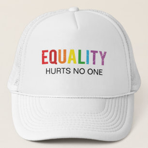 Casquette L'égalité ne fait de mal à personne Fierté des dro