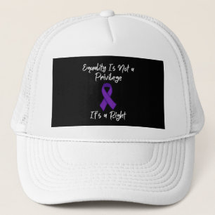 Casquette L'égalité n'est pas un privilège, c'est un droit,