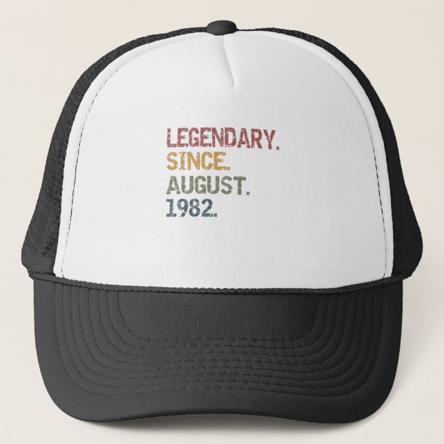 Casquette Légendaire depuis août 1982 (Devant)