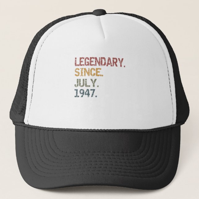 Casquette Légendaire depuis juillet 1947 (Devant)